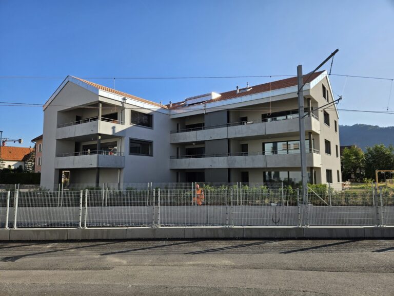 Broc – Construction d’un immeuble PPE contemporain au cœur du village